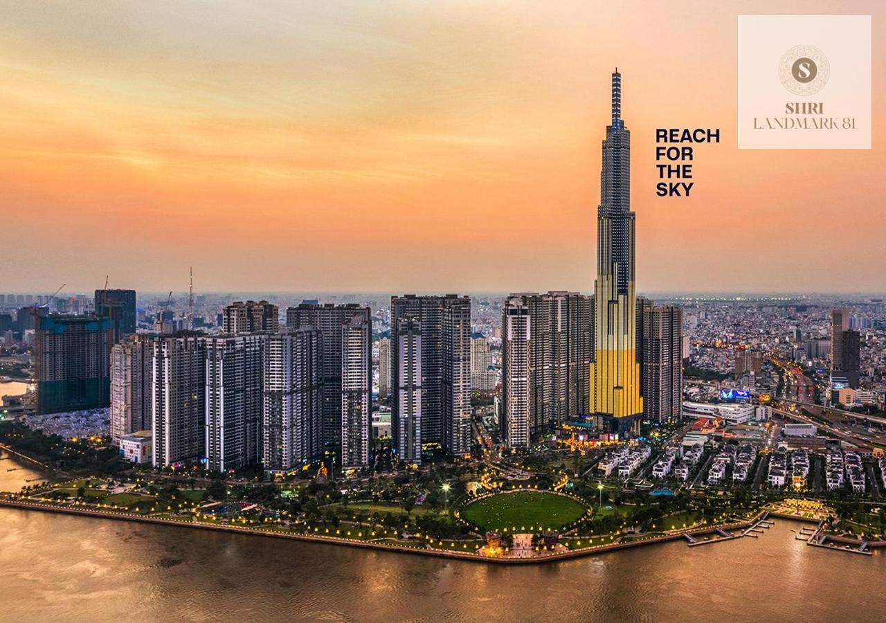 호치민 Shri Landscape - Landmark 81 아파트 외부 사진