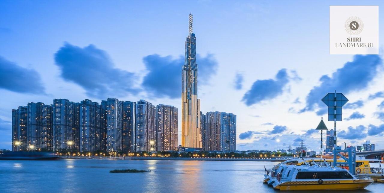 호치민 Shri Landscape - Landmark 81 아파트 외부 사진